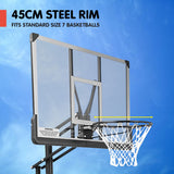 NNEDPE Kahuna Height-Adjustable Basketball Hoop for Kids and Adults