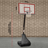 NNEDPE Kahuna Portable Basketball Ring Stand w/ Adjustable Height Ball Holder