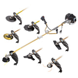 NNEMB 65CC Brushcutter Whipper Snipper Trimmer Brush Cutter Multi Pole Tool