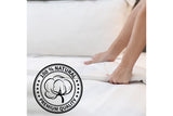 NNEKG Royal Comfort 1200TC 100% Cotton Stripe Bed Sheet Set (King Seafoam Green)