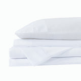 NNEKG Royal Comfort 600TC Eucalyptus Sheet Set (King White)