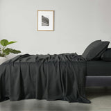 NNEKG Royal Comfort 600TC Eucalyptus Sheet Set (King Graphite)