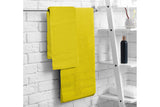 NNEKG Royal Comfort Set of 8 600GSM Eden Egyptian Cotton Towels (Yellow)