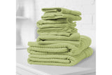 NNEKG Royal Comfort Set of 8 600GSM Eden Egyptian Cotton Towels (Spearmint)