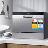 NNEDSZ Electric Benchtop Freestanding Dishwasher