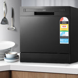 NNEDSZ Benchtop Dishwasher Counter Bench Top Freestanding Dish Washer 8 Place