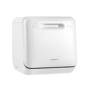 NNEDSZ Counter Benchtop Dishwasher Portable Caravan Dishwashers Baby Bottle Sterilizer White
