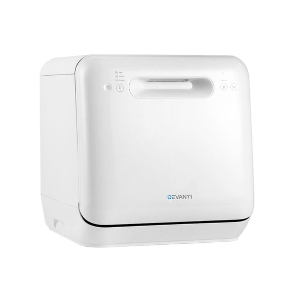NNEDSZ Counter Benchtop Dishwasher Portable Caravan Dishwashers Baby Bottle Sterilizer White