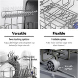 NNEDSZ Counter Benchtop Dishwasher Portable Caravan Dishwashers Baby Bottle Sterilizer White