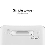 NNEDSZ Counter Benchtop Dishwasher Portable Caravan Dishwashers Baby Bottle Sterilizer White