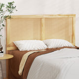 NNEDSZ Rattan Bed Frame Double Size Bed Head Headboard Bedhead Base RIBO Pine