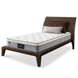 NNEMB 31cm King Single Mattress Medium Firm Euro Top