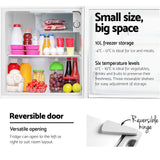 NNEDSZ 48L Portable Mini Bar Fridge - White