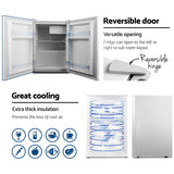 NNEDSZ 70L Portable Mini Bar Fridge - White