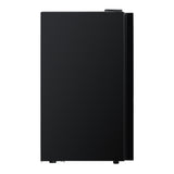 NNEDSZ 98L Bar Fridge Glass Door Mini Freezer Fridges Countertop Beverage Commercial