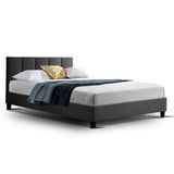 NNEDSZ Bed Frame Fabric - Charcoal King Single