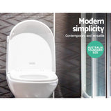 NNEDSZ Soft-close Toilet Seat Cover U Shape Universal Fitting Bathroom Accessory