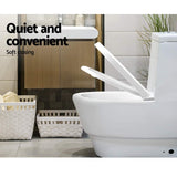 NNEDSZ Soft-close Toilet Seat Cover U Shape Universal Fitting Bathroom Accessory