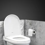 NNEDSZ Soft-close Toilet Seat Cover U Shape Universal Fitting Bathroom Accessory
