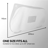 NNEMB Universal Waterproof Bike Cover with Carry Bag