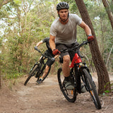 NNEMB 2023 MX7 Electric Bike Medium frame Mountain ebike-Black and Red