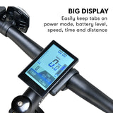 NNEMB 2023 MX7 Electric Bike Medium frame Mountain ebike-Black and Blue
