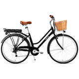 NNEMB 2023 Laneway 5 Vintage Electric Bike-Torque Sensor equipped eBike-Medium-Black