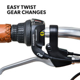 NNEMB 2023 Laneway 5 Vintage Electric Bike-Torque Sensor equipped eBike-Medium-Mint Green