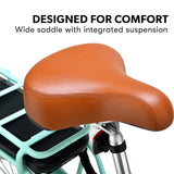 NNEMB 2023 Laneway 5 Vintage Electric Bike-Torque Sensor equipped eBike-Medium-Mint Green