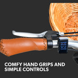 NNEMB 2023 Laneway 5 Vintage Electric Bike-Torque Sensor equipped eBike-Medium-Mint Green