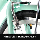 NNEMB 2023 Laneway 5 Vintage Electric Bike-Torque Sensor equipped eBike-Medium-Mint Green