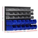 NNEDSZ 30 Bin Wall Mounted Rack Storage Organiser