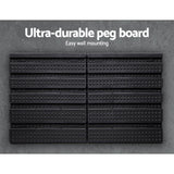 NNEDSZ 60 Bin Wall Mounted Rack Storage Tools Garage Organiser Shed Work Bench