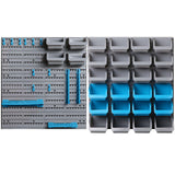 NNEDSZ 44 Bin Wall Mounted Rack Storage Organiser