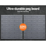 NNEDSZ 44 Bin Wall Mounted Rack Storage Organiser