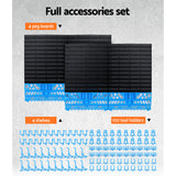 NNEDSZ  108 Storage Bin Rack Wall Mounted Tools Organiser Peg Wall Bench Garage