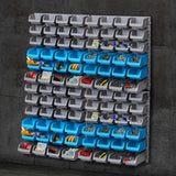 NNEDSZ 96 Storage Bin Rack Wall-Mounted Tool Parts Garage Shelving Organiser
