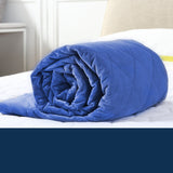 NNEDPE Kids Weighted Blanket Deep Relax Sleeping Blue