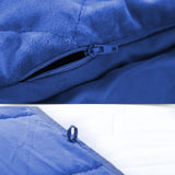 NNEDPE Kids Weighted Blanket Deep Relax Sleeping Blue