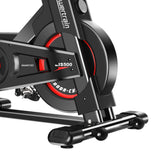 NNEDPE Powertrain IS-500 Heavy-Duty Exercise Spin Bike Electroplated - Black