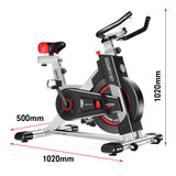NNEDPE Powertrain IS-500 Heavy-Duty Exercise Spin Bike Electroplated - Silver