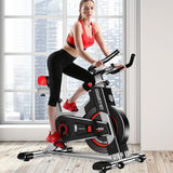 NNEDPE Powertrain IS-500 Heavy-Duty Exercise Spin Bike Electroplated - Silver
