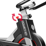 NNEDPE Powertrain IS-500 Heavy-Duty Exercise Spin Bike Electroplated - Silver
