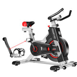 NNEDPE Powertrain IS-500 Heavy-Duty Exercise Spin Bike Electroplated - Silver