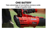 NNEMB 20V Lithium Cordless Leaf Blower Electric Hand-held Garden Tool