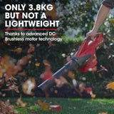 NNEMB 40V Electric Cordless Leaf Blower Kit with Battery and Charger