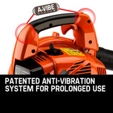 NNEMB Petrol Leaf Blower 26CC 2-Stroke Petrol Hand Garden Yard Outdoor Two
