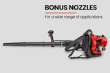 NNEMB 30CC Backpack Petrol Leaf Blower 2 Stroke Commercial Garden Yard Outdoor