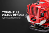 NNEMB 30CC Backpack Petrol Leaf Blower 2 Stroke Commercial Garden Yard Outdoor