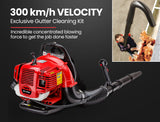 NNEMB 30CC Backpack Petrol Leaf Blower Yard Garden Commercial Outdoor